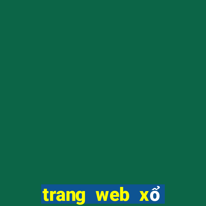 trang web xổ số miền bắc