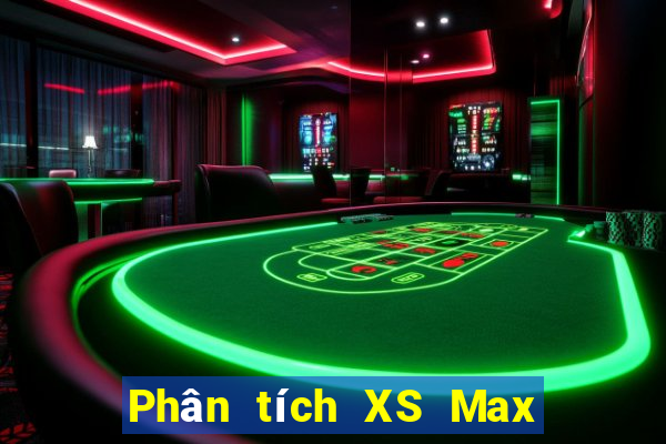 Phân tích XS Max 4D ngày 20