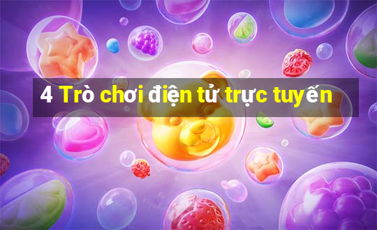 4 Trò chơi điện tử trực tuyến