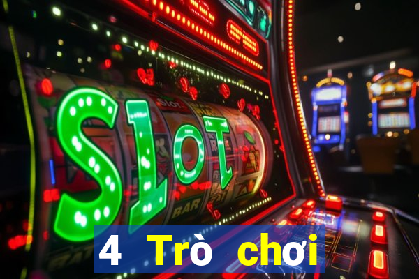 4 Trò chơi điện tử trực tuyến