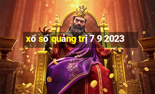 xổ số quảng trị 7 9 2023