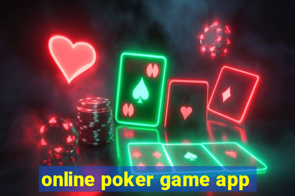 online poker game app