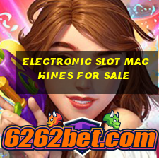 electronic slot machines for sale