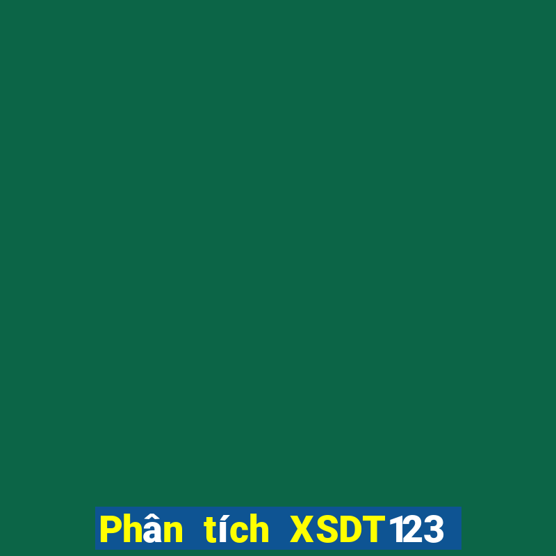 Phân tích XSDT123 ngày 11