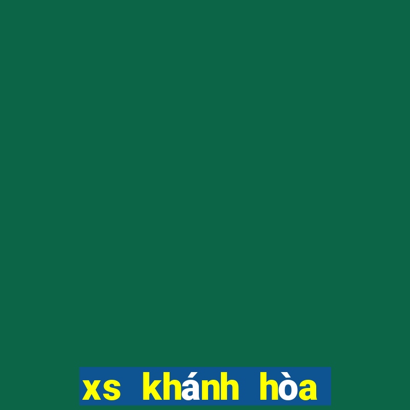 xs khánh hòa hôm nay