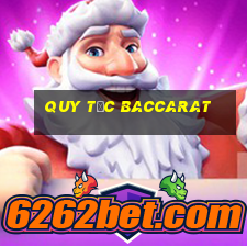 Quy tắc Baccarat