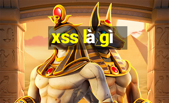 xss là gì