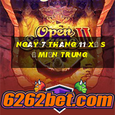 ngày 7 tháng 11 xổ số miền trung