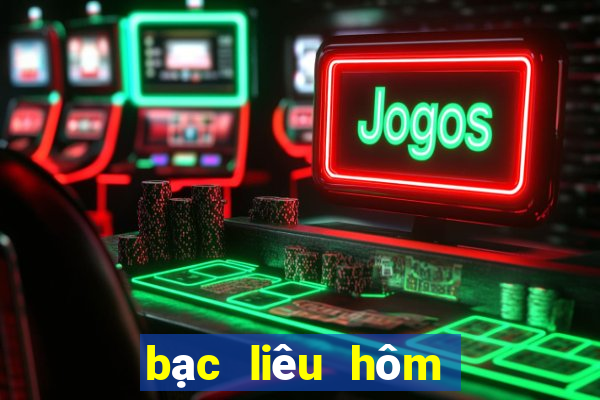 bạc liêu hôm nay xổ số bạc liêu hôm nay