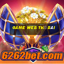 game web thẻ bài