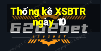 Thống kê XSBTR ngày 10