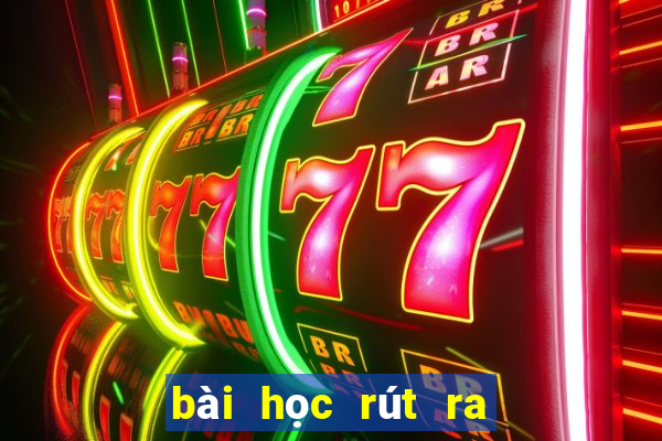 bài học rút ra từ squid game