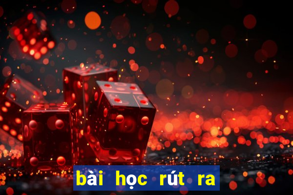 bài học rút ra từ squid game