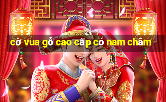 cờ vua gỗ cao cấp có nam châm