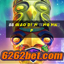 88 Giao diện đăng nhập