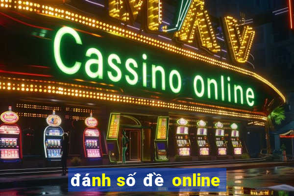 đánh số đề online