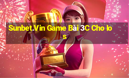 Sunbet.Vin Game Bài 3C Cho Ios