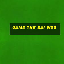 game the bai web