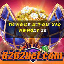 THỐNG KÊ KẾT QUẢ XSQNG ngày 20