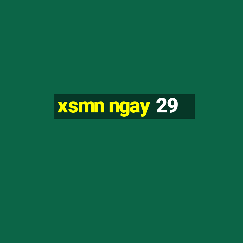 xsmn ngay 29