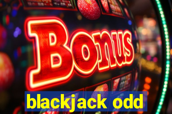 blackjack odd