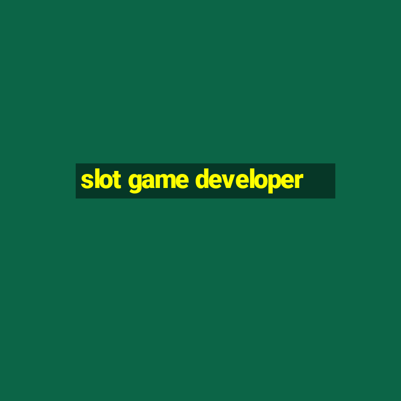 slot game developer