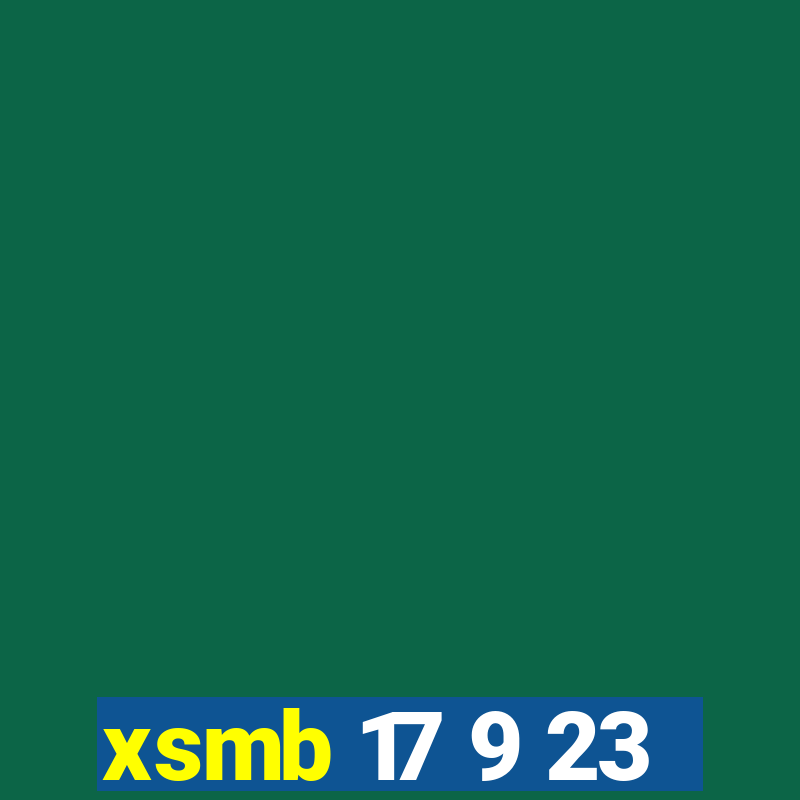 xsmb 17 9 23