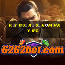 kết quả xổ số hôm nay mb