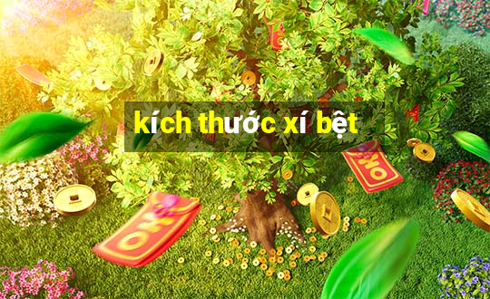 kích thước xí bệt