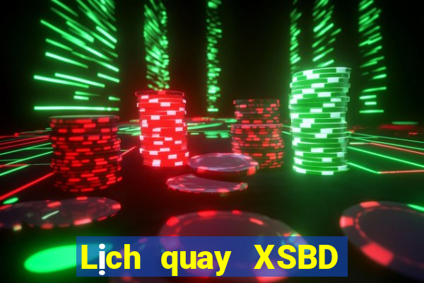 Lịch quay XSBD ngày 8