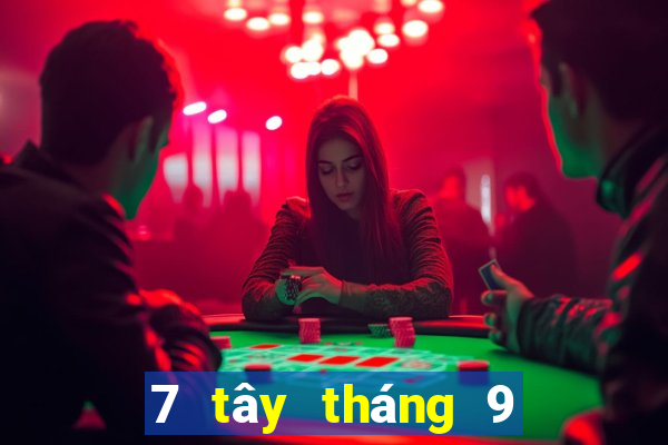 7 tây tháng 9 xổ số miền nam