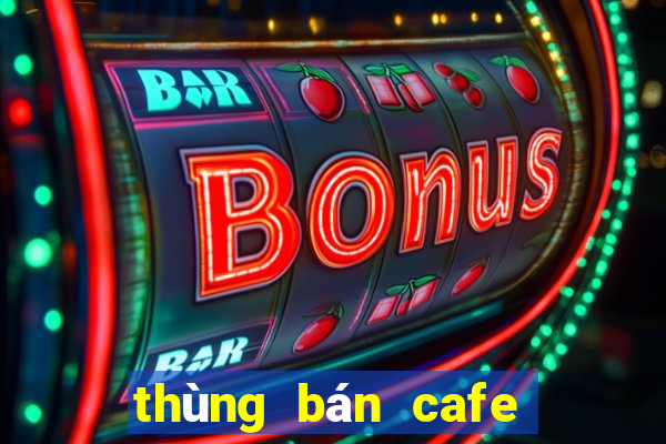 thùng bán cafe xe máy