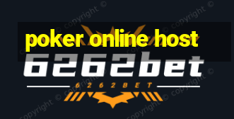 poker online host