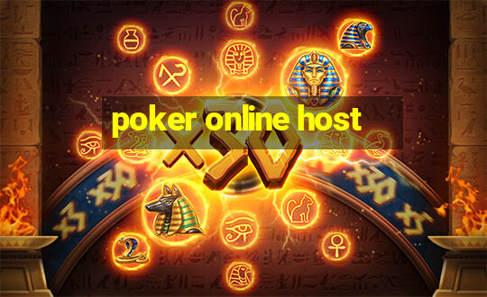 poker online host