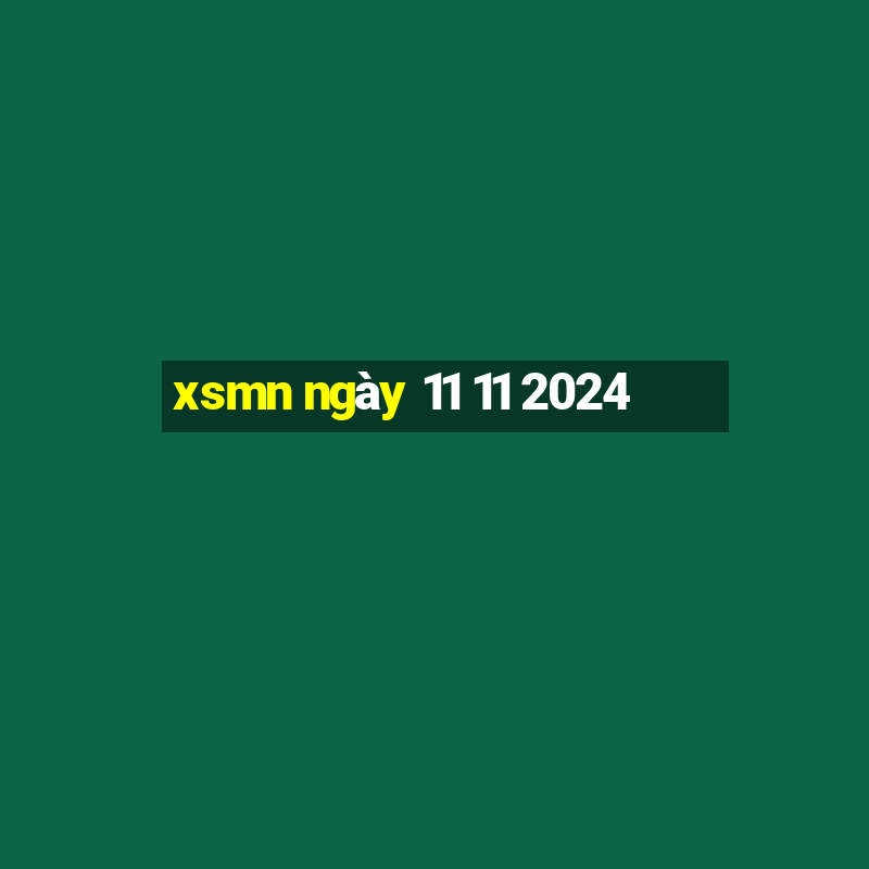 xsmn ngày 11 11 2024