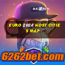 euro 2024 host cities map