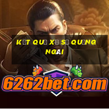 Kết quả xổ số Quảng Ngãi