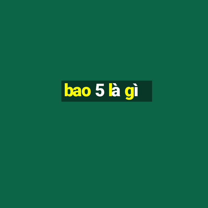 bao 5 là gì