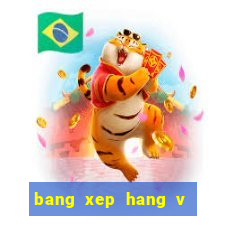 bang xep hang v league 2021