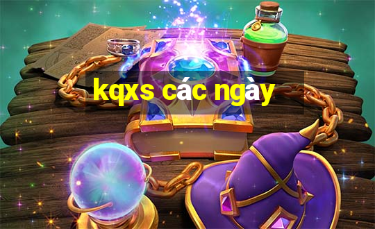 kqxs các ngày