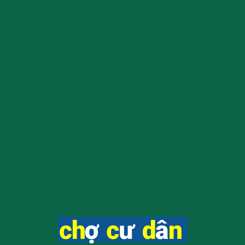 chợ cư dân