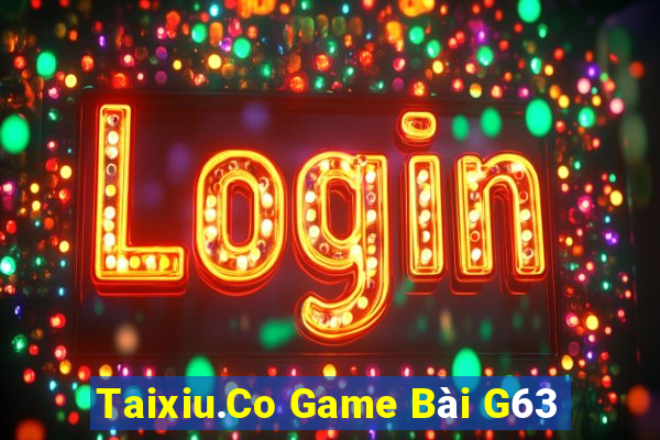 Taixiu.Co Game Bài G63