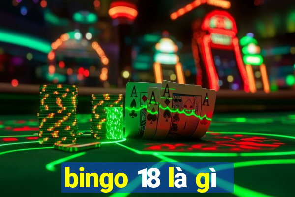 bingo 18 là gì