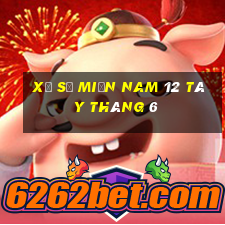 xổ số miền nam 12 tây tháng 6