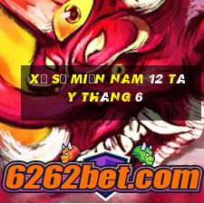 xổ số miền nam 12 tây tháng 6