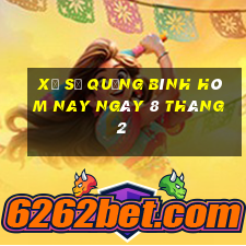 xổ số quảng bình hôm nay ngày 8 tháng 2