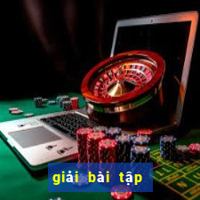 giải bài tập vật lý