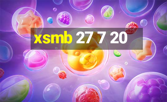 xsmb 27 7 20