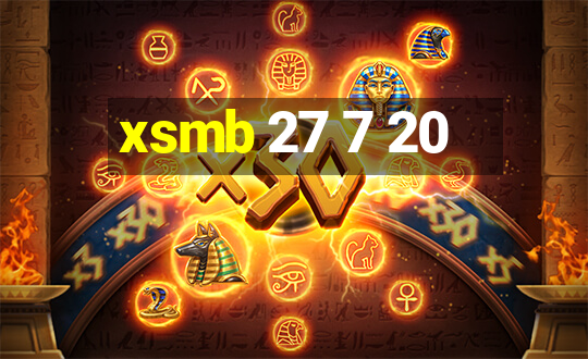 xsmb 27 7 20