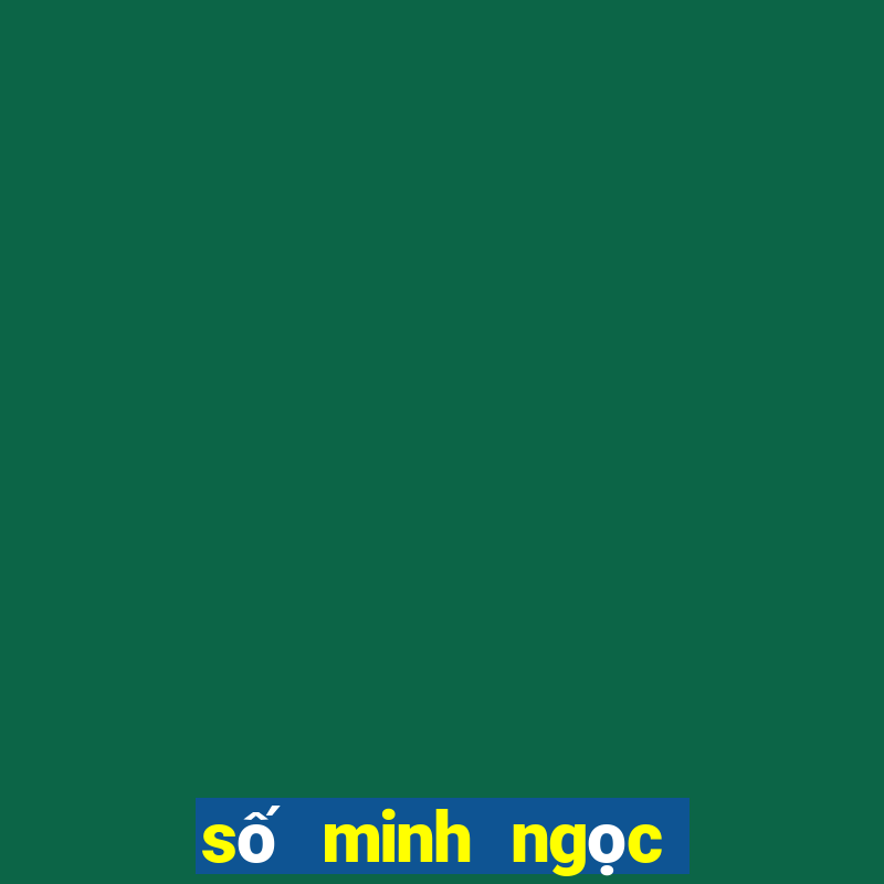 số minh ngọc ngày hôm nay